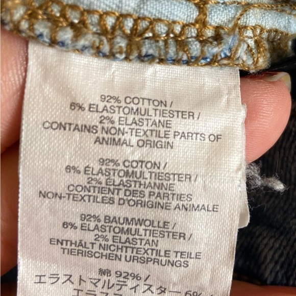 J. Crew Billie Demi Boot Crop Women's Jeans Size 29 Light Wash Stretch Blue - Picture 11 of 11